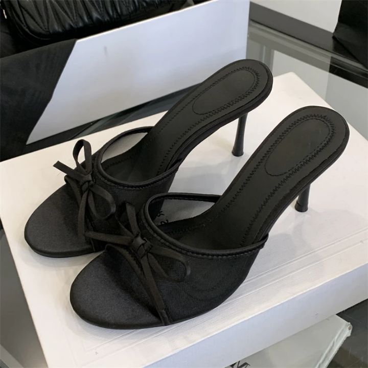 Midnight Black Sheer Mesh