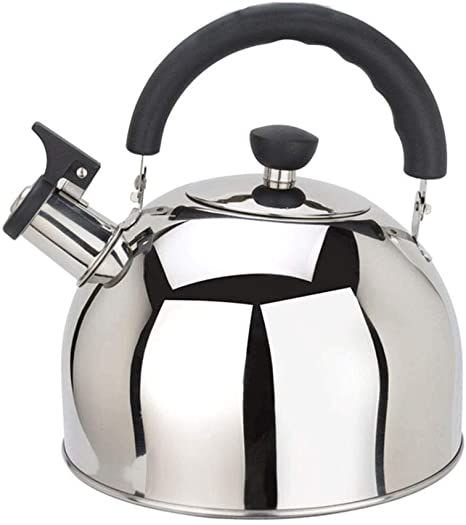 Heavy-Duty Stainless Steel Whistling Kettle - 3L